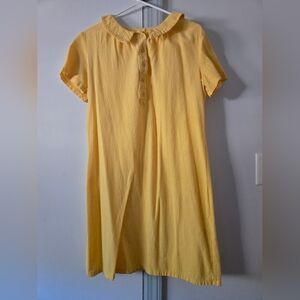 Yellow Shirt Dress
